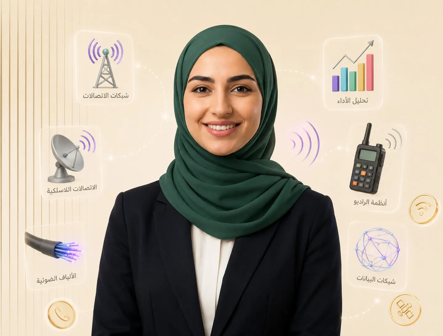 مهندس اتصالات – إنشاء